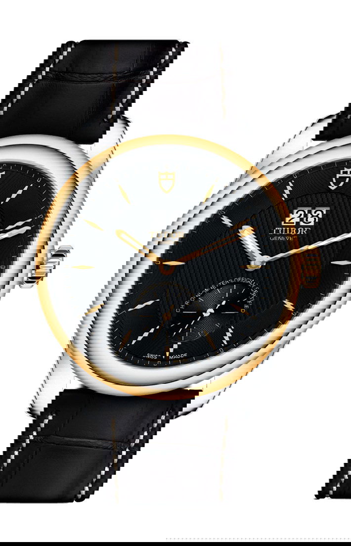 TUDOR Glamour Double Date luxury timepiece - detailed view