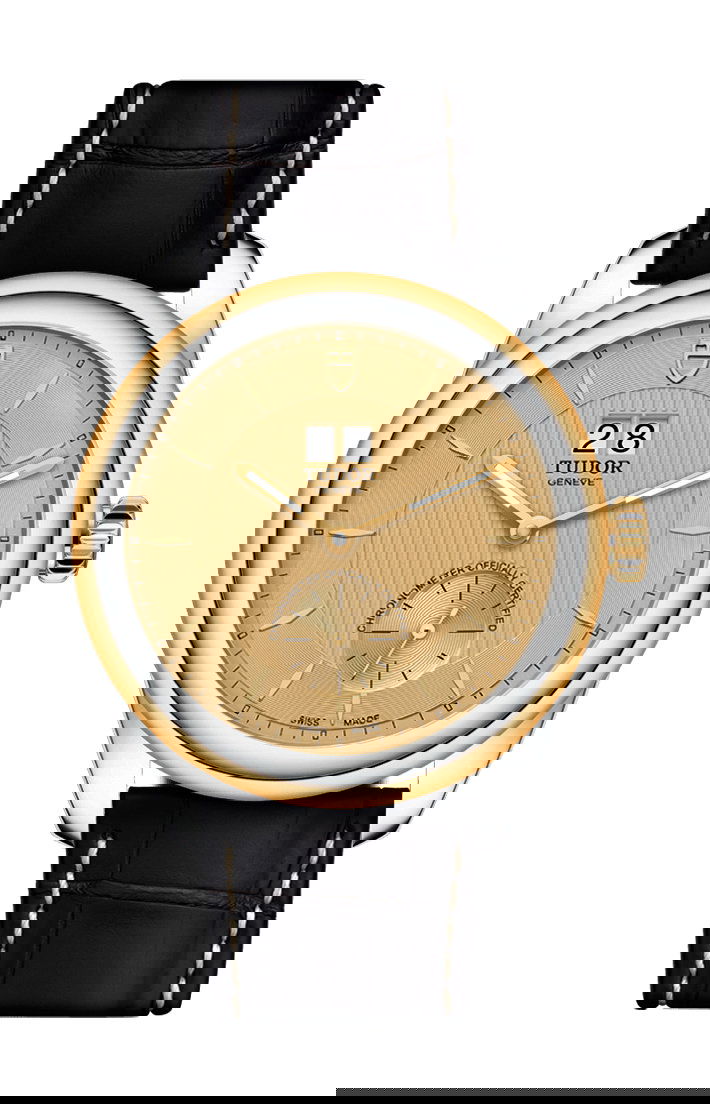 TUDOR Glamour Double Date luxury timepiece - detailed view