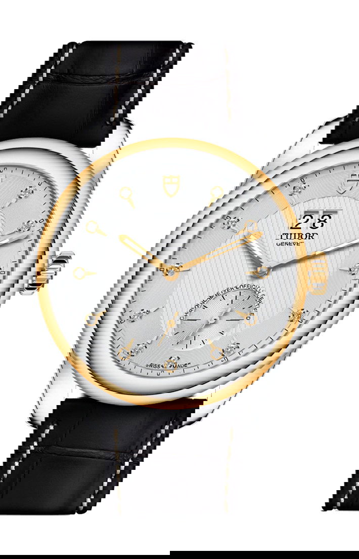 TUDOR Glamour Double Date luxury timepiece - detailed view
