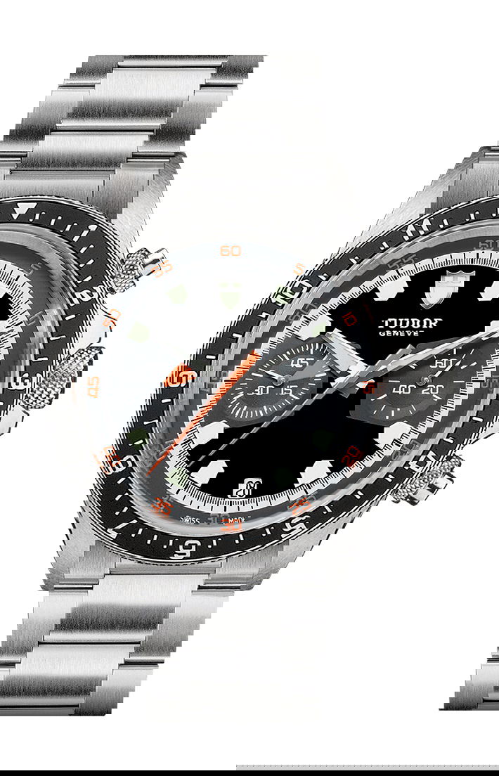 TUDOR Heritage Chrono luxury timepiece - detailed view