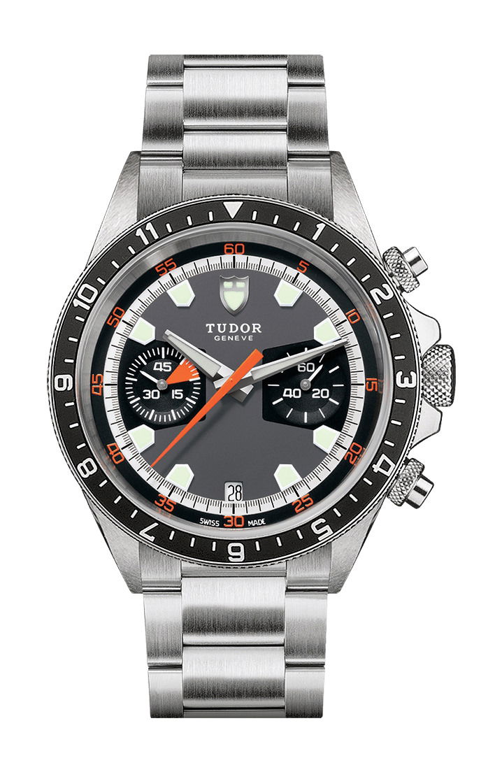 TUDOR Heritage Chrono luxury timepiece - detailed view