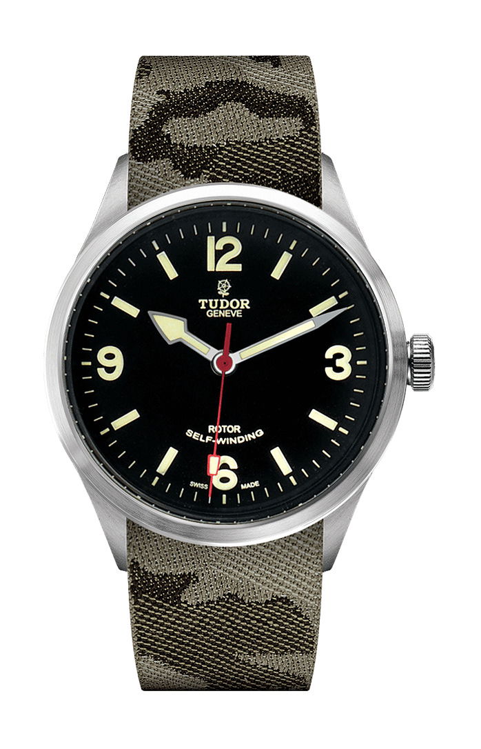 TUDOR Heritage Ranger luxury timepiece - detailed view