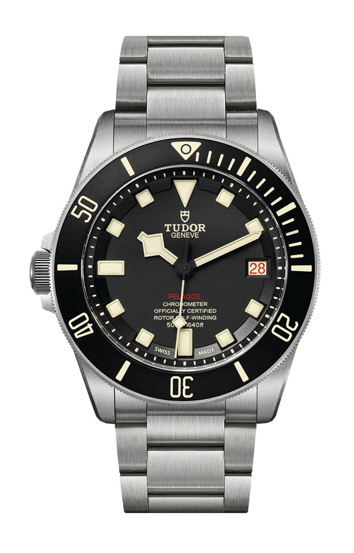 TUDOR Pelagos LHD luxury timepiece - detailed view