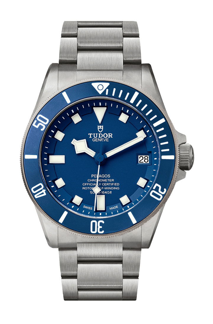 TUDOR Pelagos luxury timepiece - detailed view