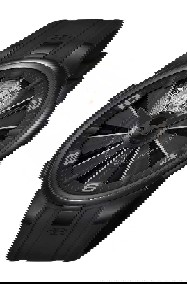 Perrelet Turbine Tourbillon luxury timepiece - detailed view