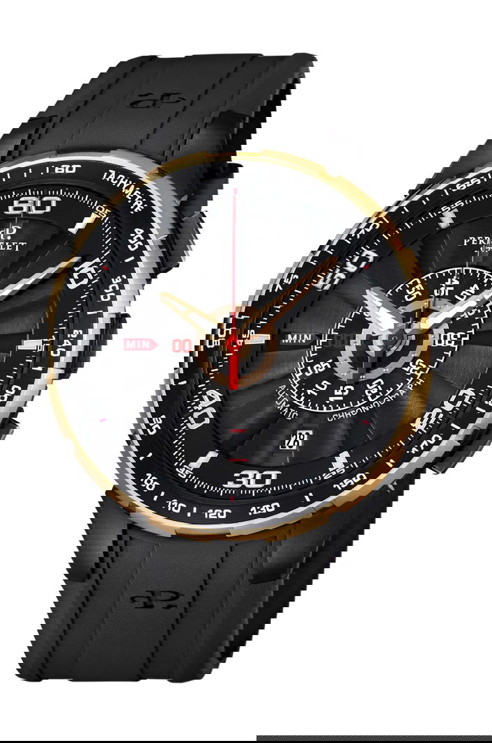 Perrelet Turbine Chrono luxury timepiece - detailed view