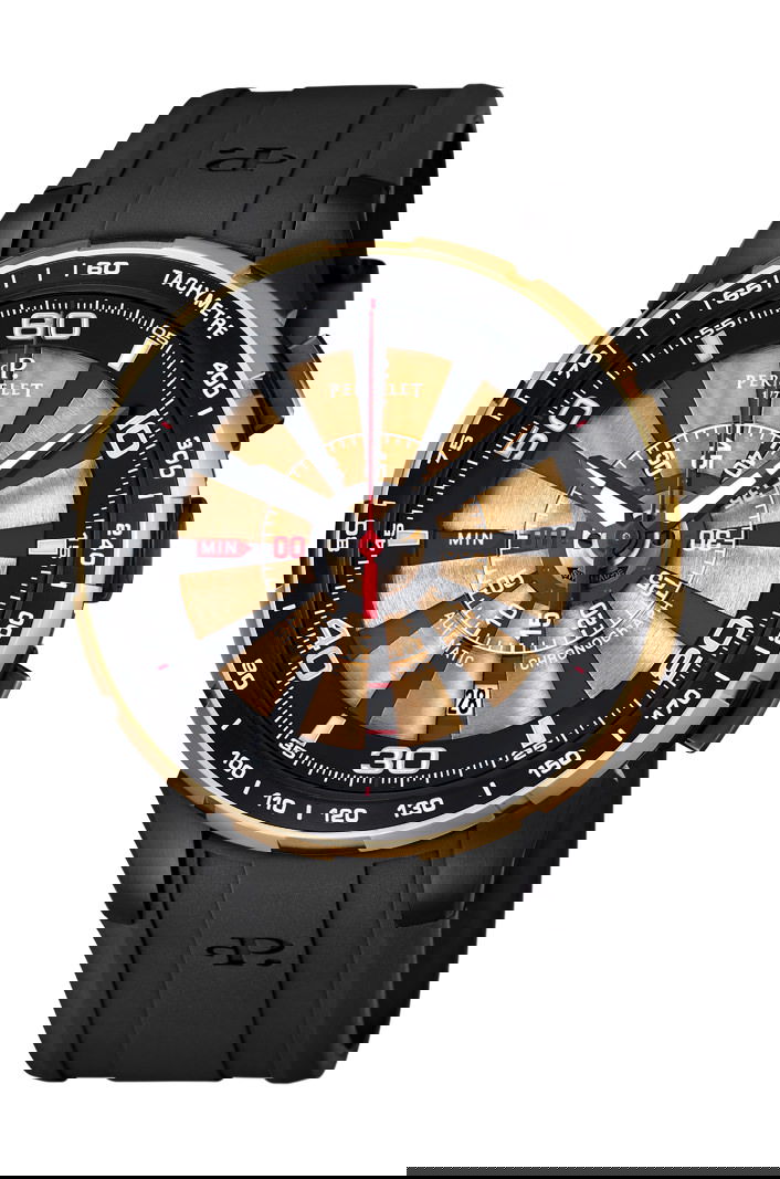 Perrelet Turbine Chrono luxury timepiece - detailed view