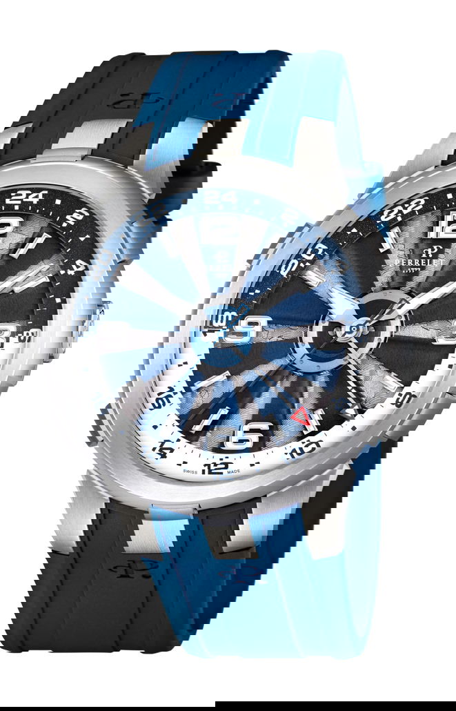 Perrelet Turbine GMT luxury timepiece - detailed view