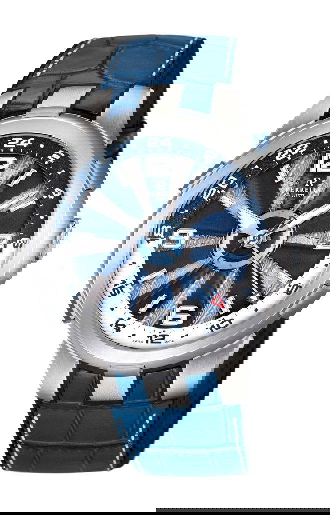 Perrelet Turbine GMT luxury timepiece - detailed view