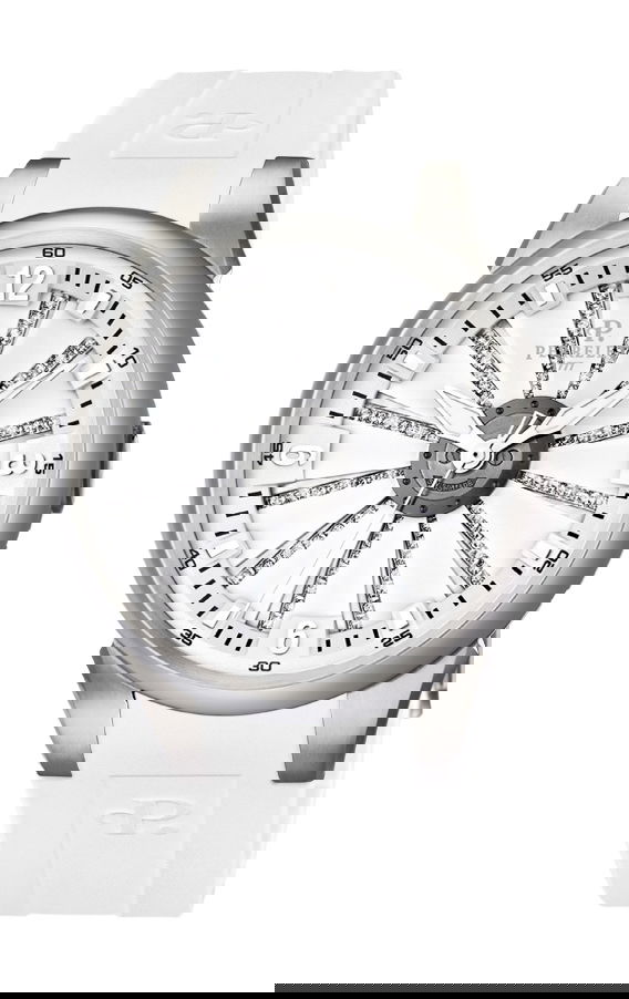 Perrelet Turbine Lady 3 Hands luxury timepiece - detailed view