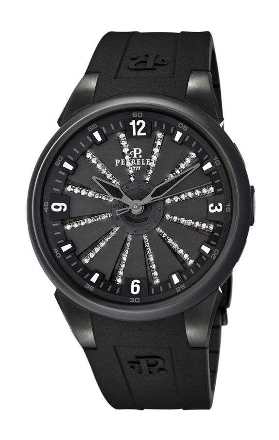 Perrelet Turbine Lady 3 Hands luxury timepiece - detailed view