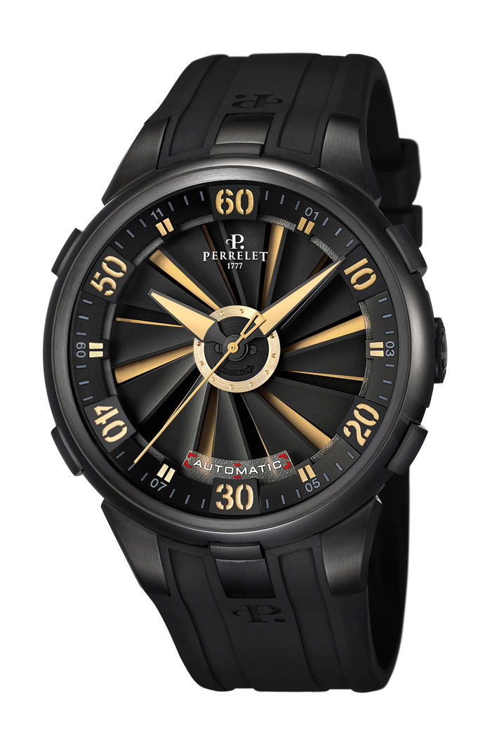 Perrelet Turbine Limited Playing with fire luxury timepiece - detailed view