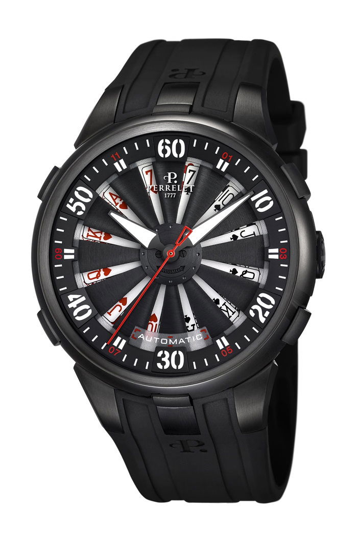 Perrelet Turbine Limited Vegas luxury timepiece - detailed view