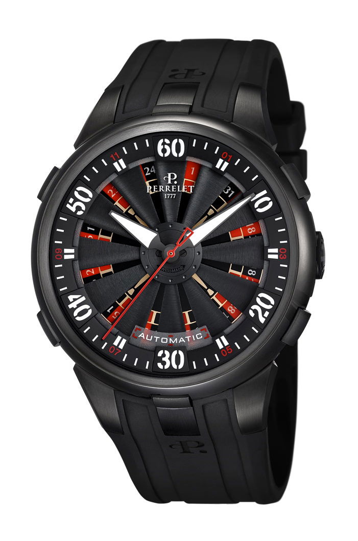 Perrelet Turbine Limited Vegas luxury timepiece - detailed view