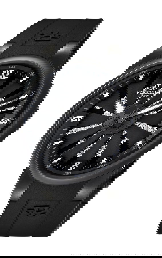Perrelet Turbine Toxic luxury timepiece - detailed view