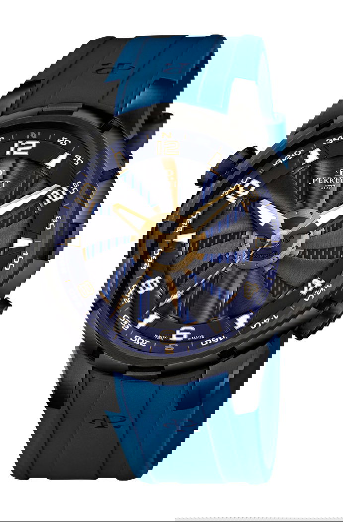 Perrelet Turbine Yacht-Diver luxury timepiece - detailed view