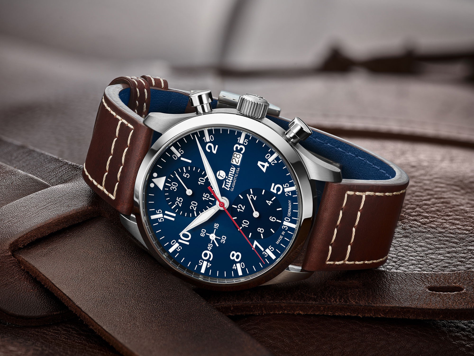 Tutima Glashütte Flieger Legacy T5 Chronograph - View 2
