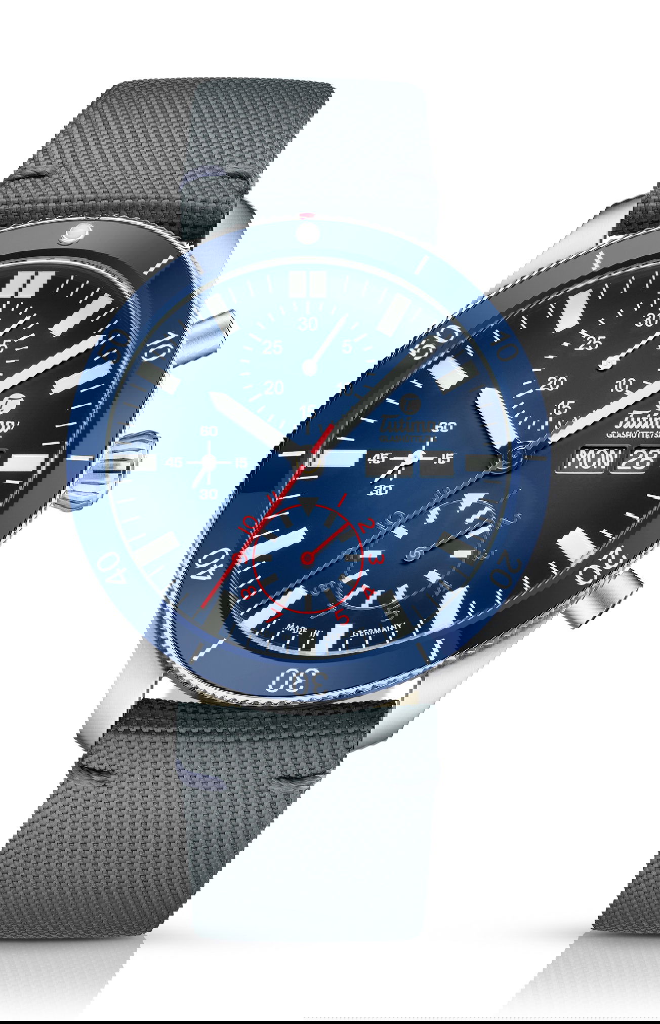 Tutima Glashutte Grand Flieger Airport Chronograph watch