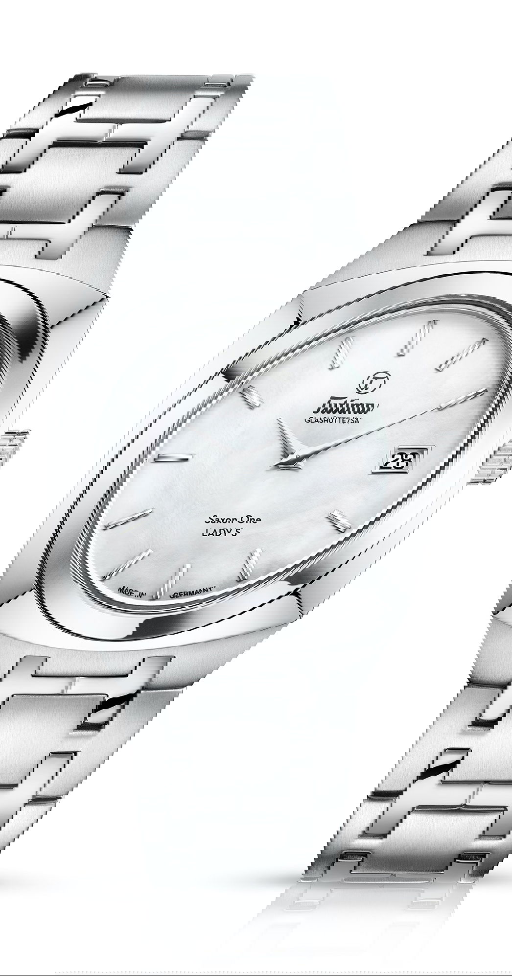 Tutima Glashütte Saxon One Lady S luxury timepiece - detailed view