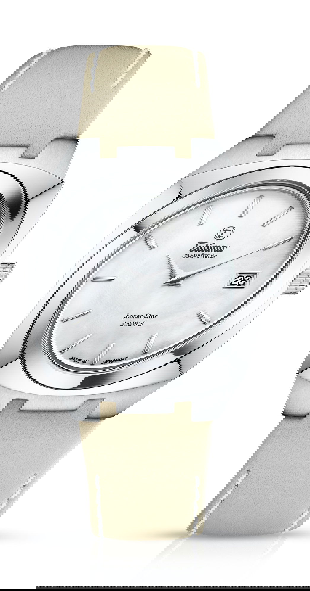 Tutima Glashütte Saxon One Lady S luxury timepiece - detailed view