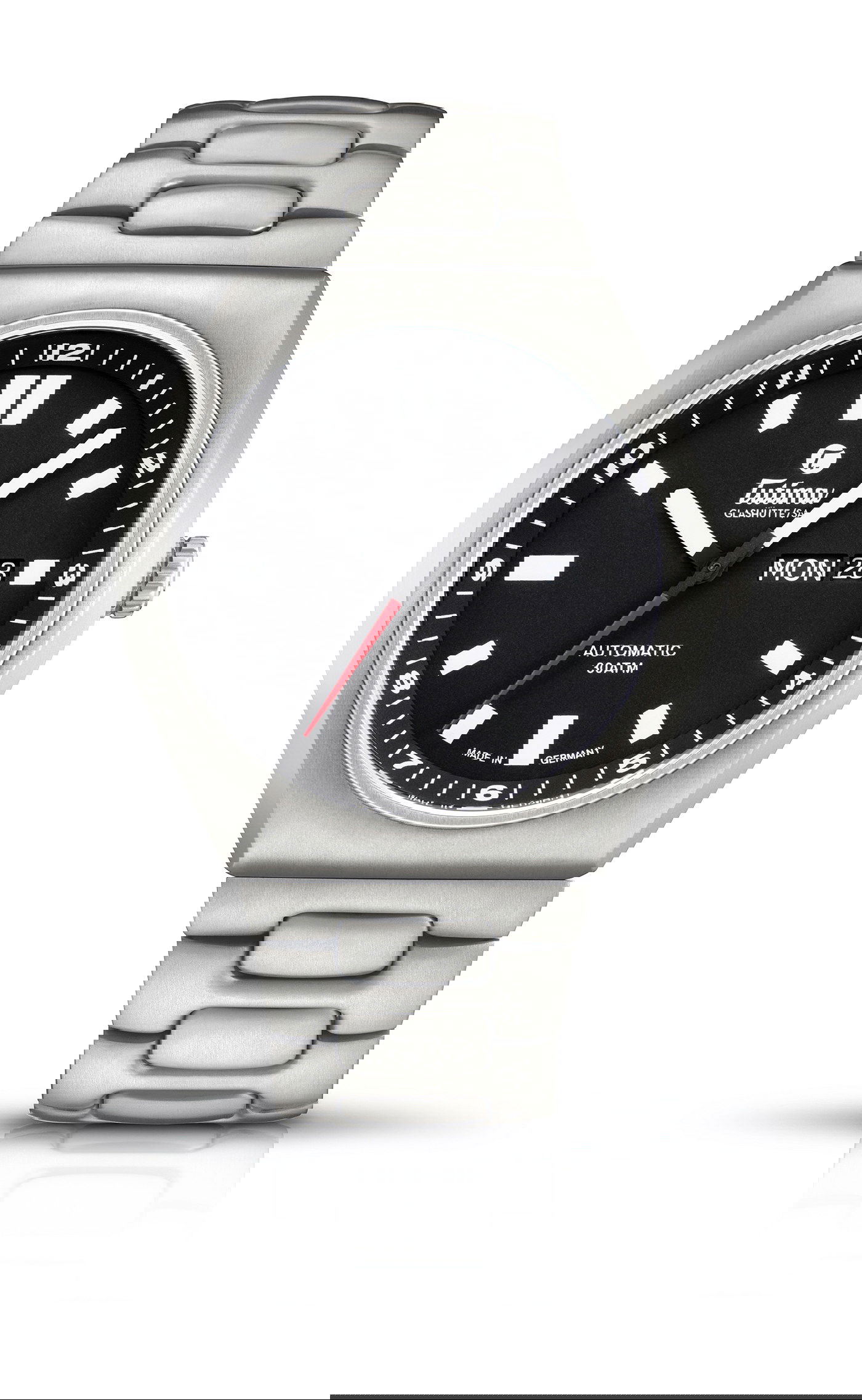 Tutima Glashütte M2 Coastline luxury timepiece - detailed view