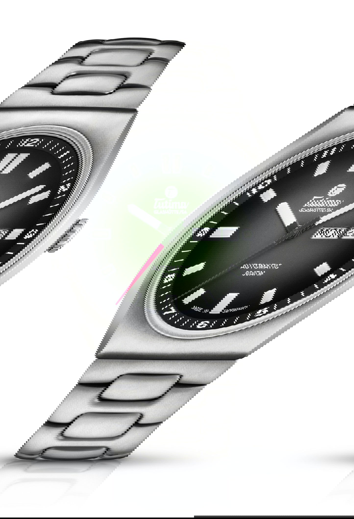 Tutima Glashütte M2 Coastline luxury timepiece - detailed view