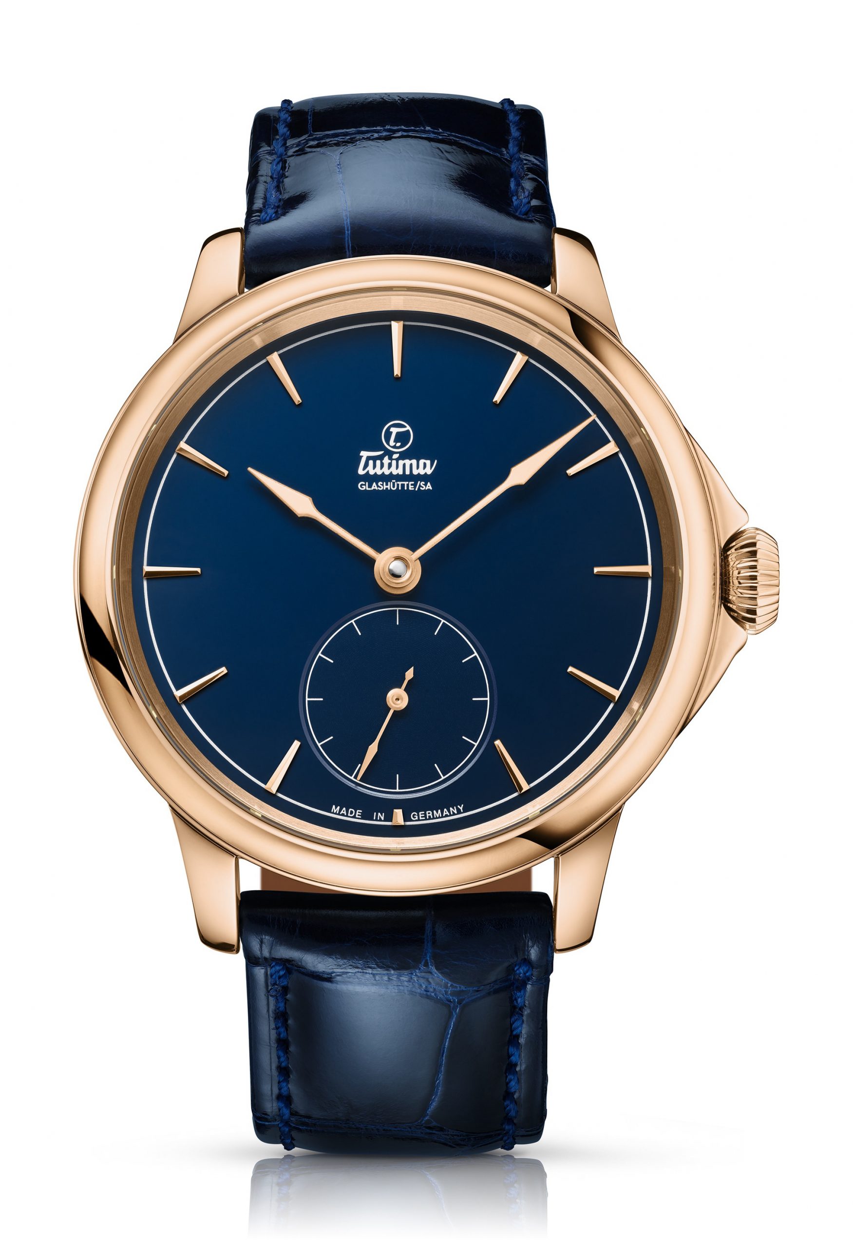 Tutima Glashütte Patria Small Second luxury timepiece - detailed view