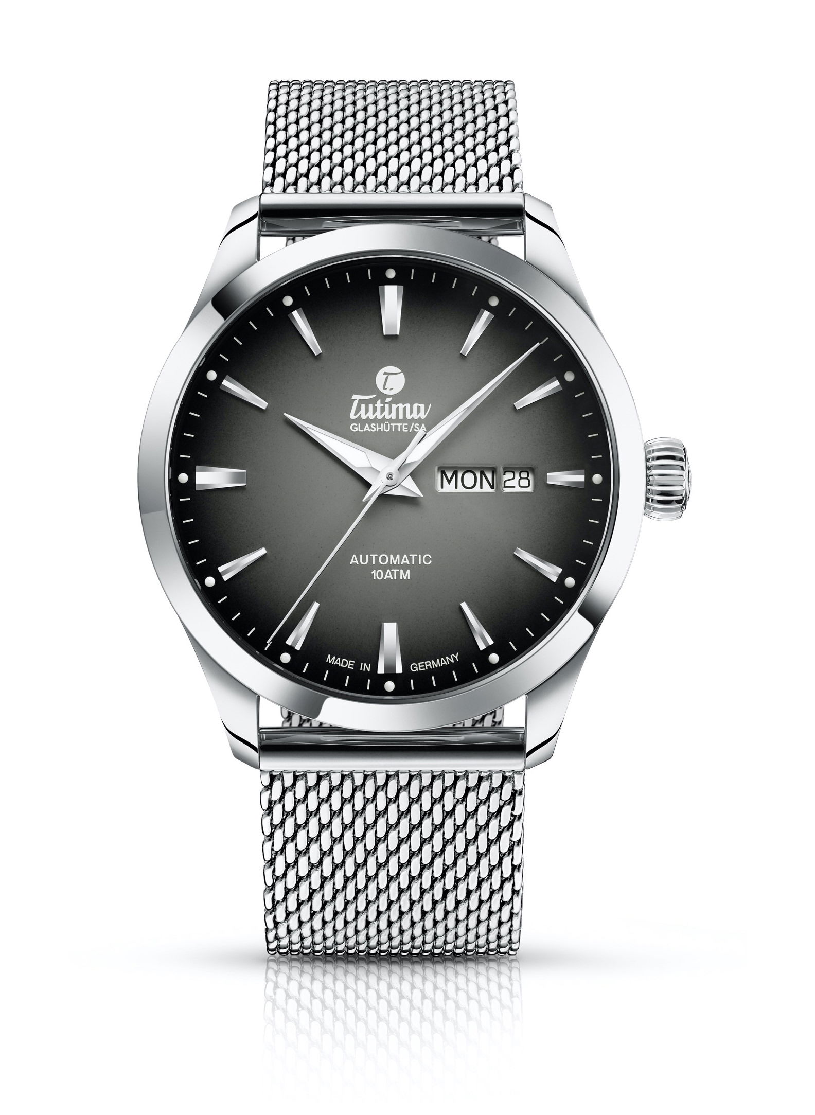 Tutima Glashütte Sky luxury timepiece - detailed view