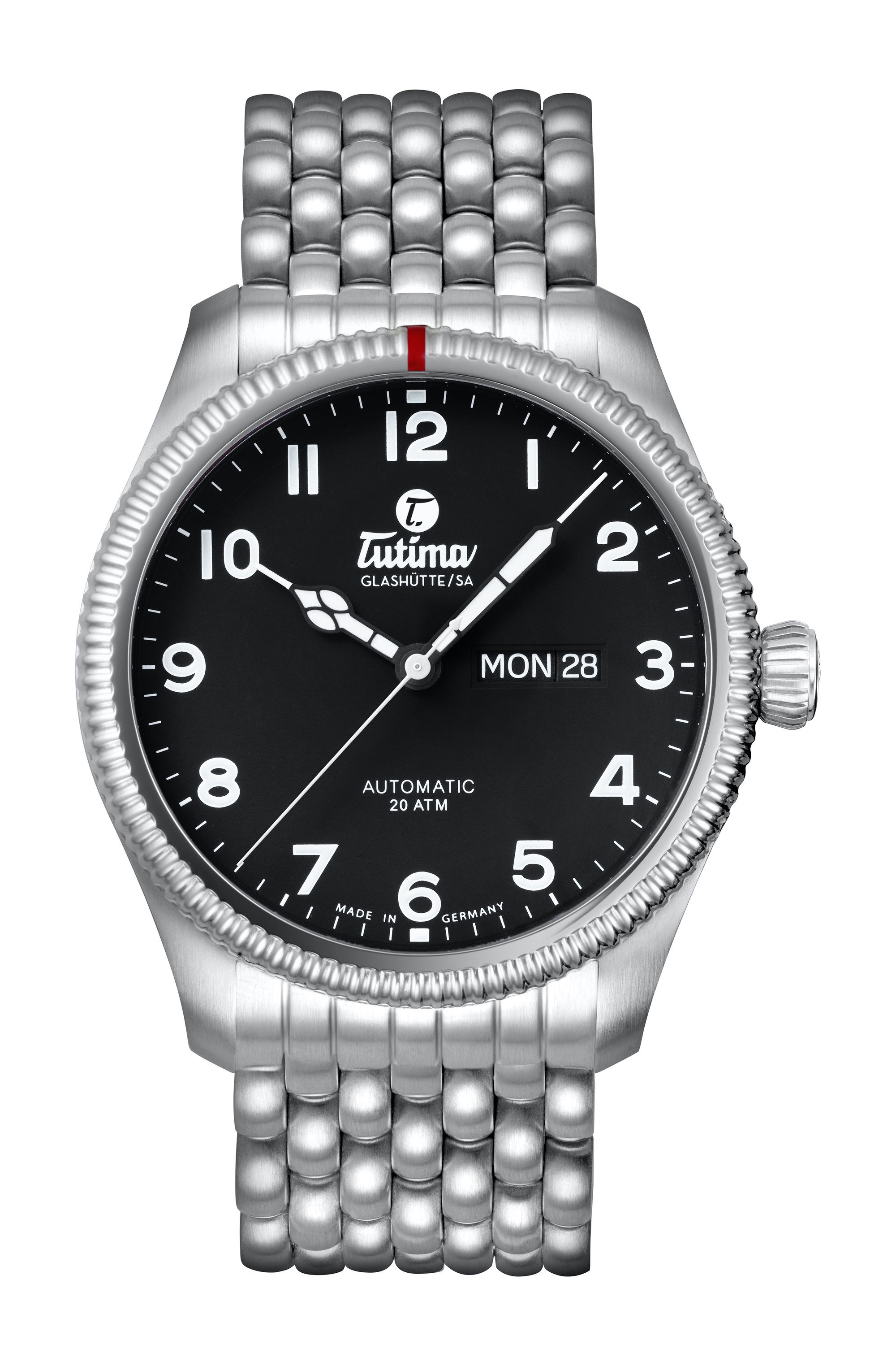Tutima Glashütte Grand Flieger Classic Automatic luxury timepiece - detailed view