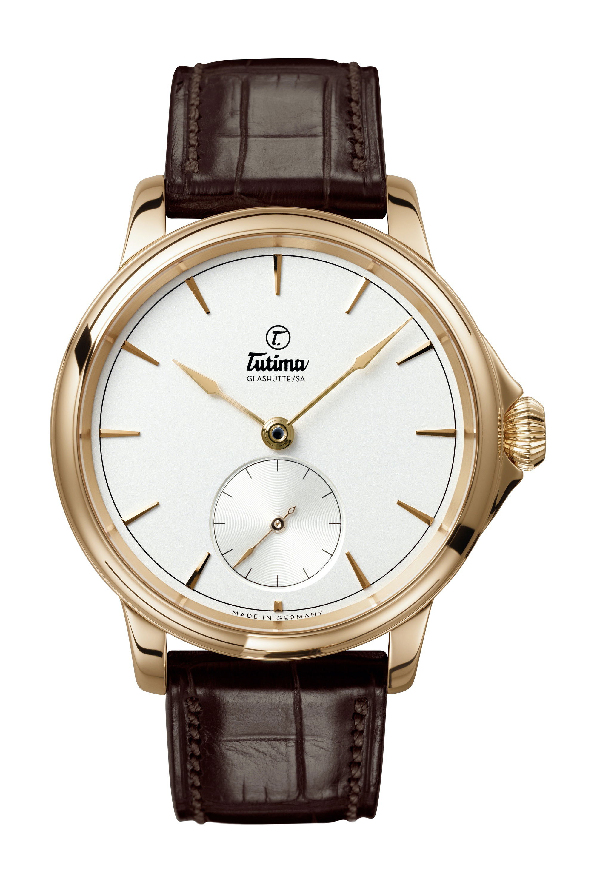 Tutima Glashütte Patria Small Second luxury timepiece - detailed view
