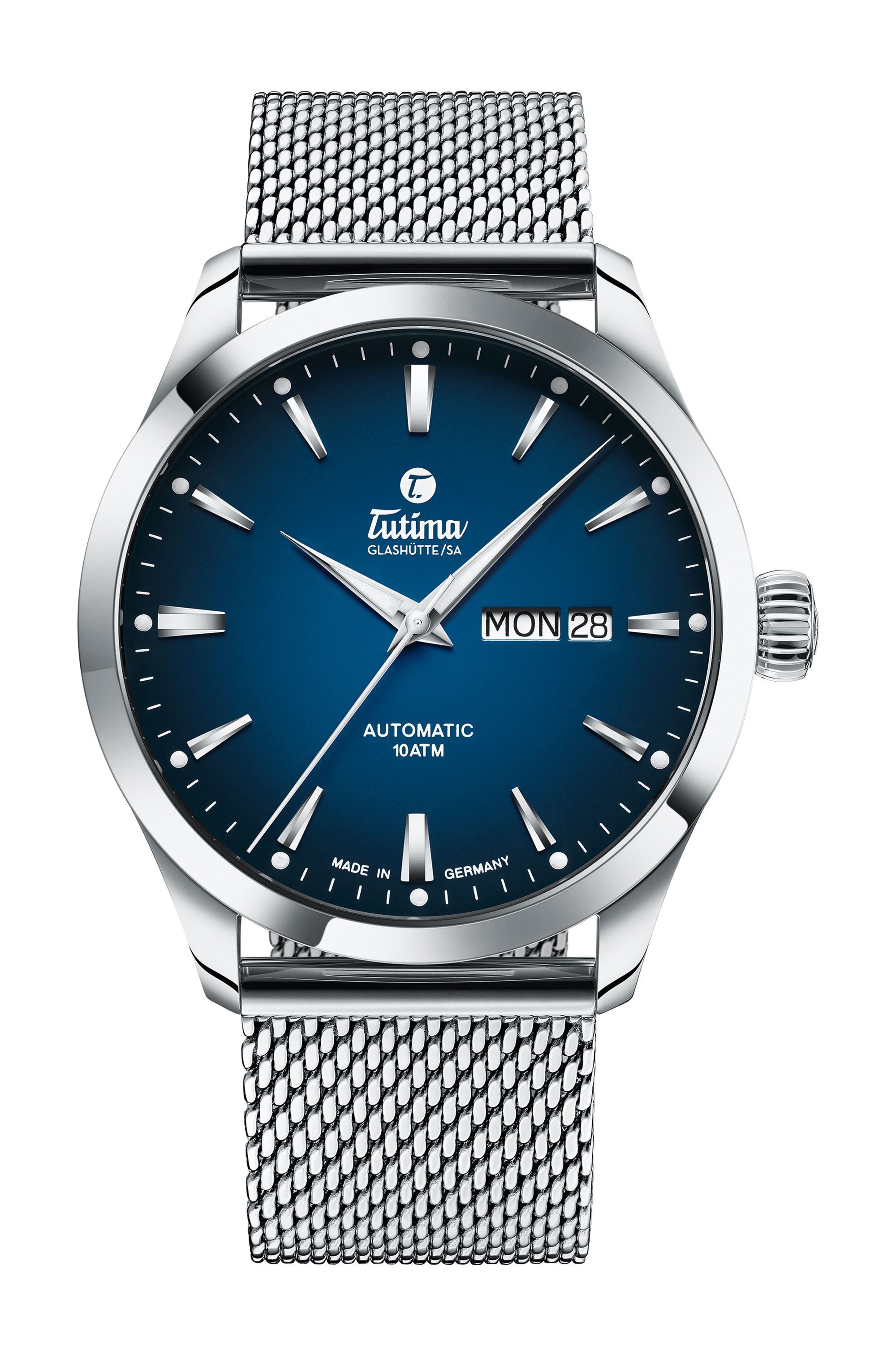 Tutima Glashütte Sky luxury timepiece - detailed view