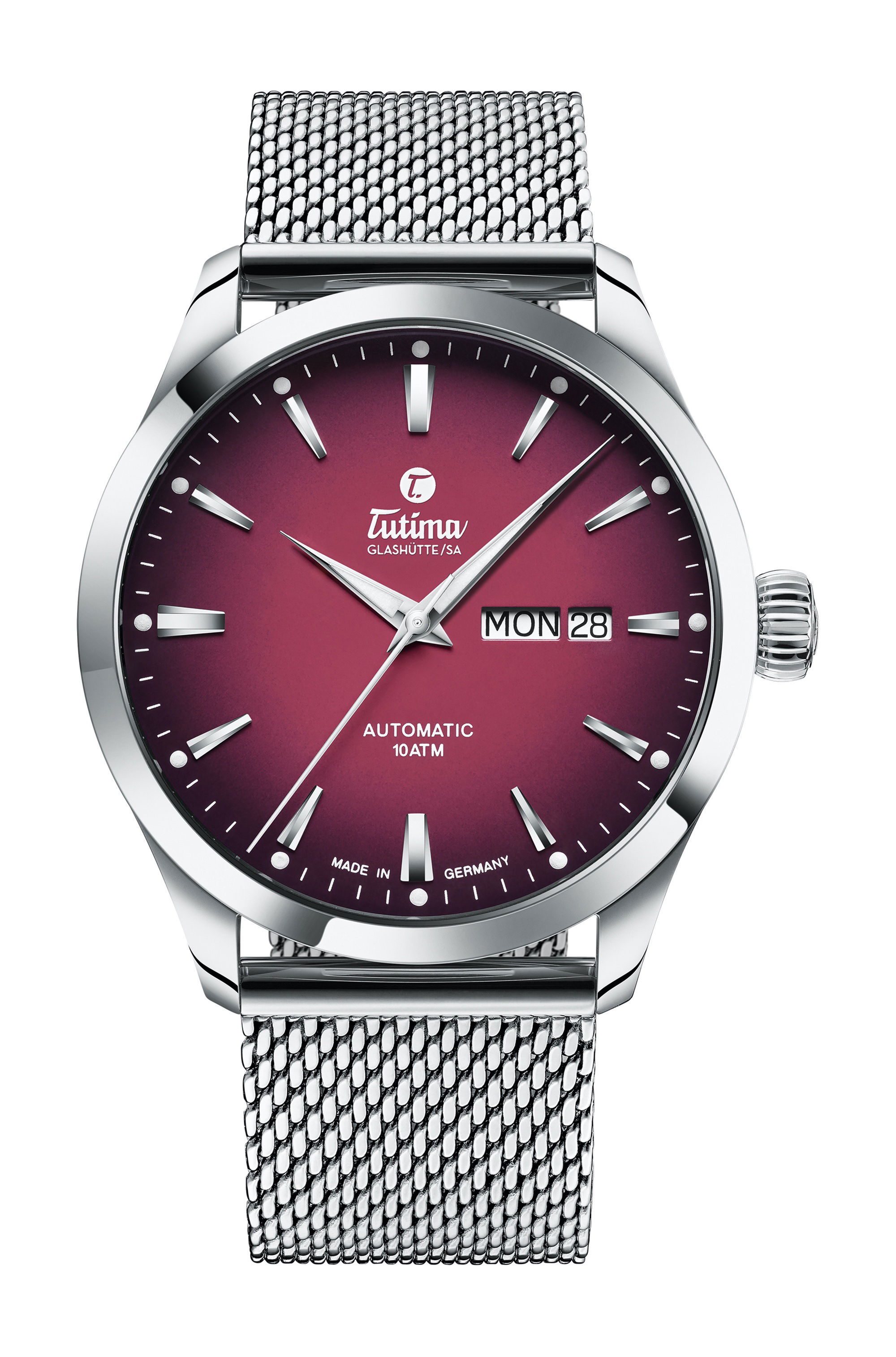 Tutima Glashütte Sky luxury timepiece - detailed view