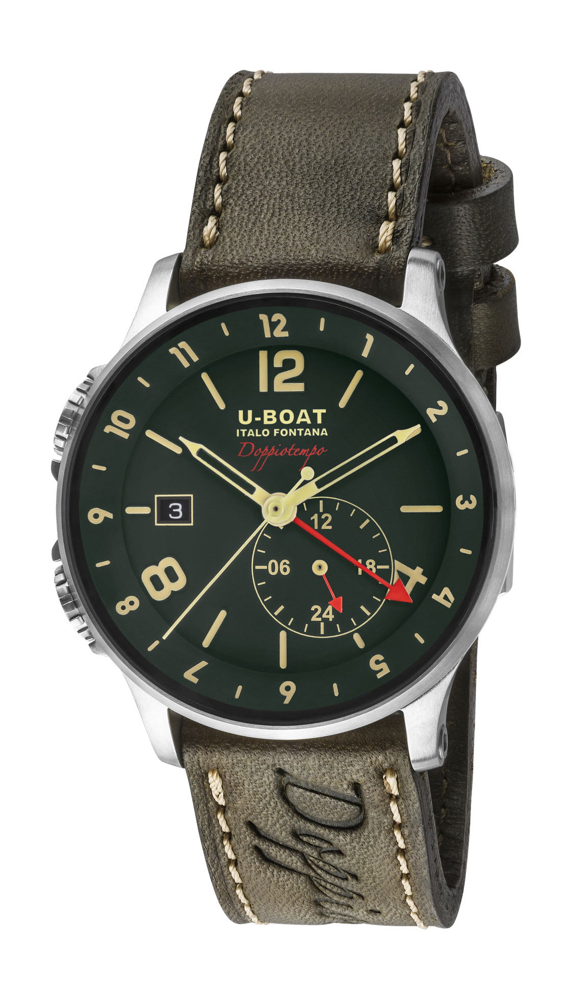U Boat 1938 Doppiotempo watch