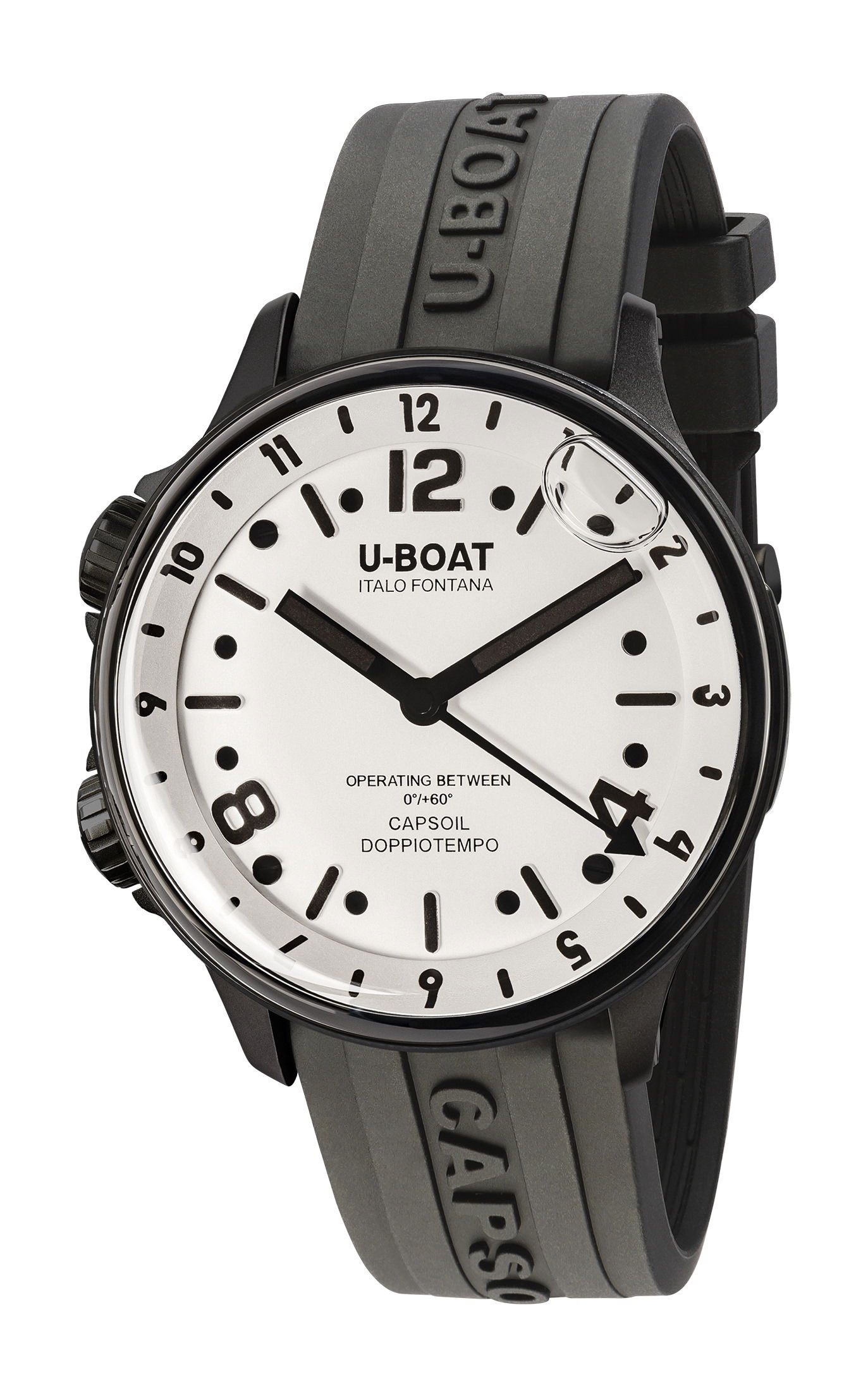 U Boat Capsoil Doppiotempo 45 DLC White watch