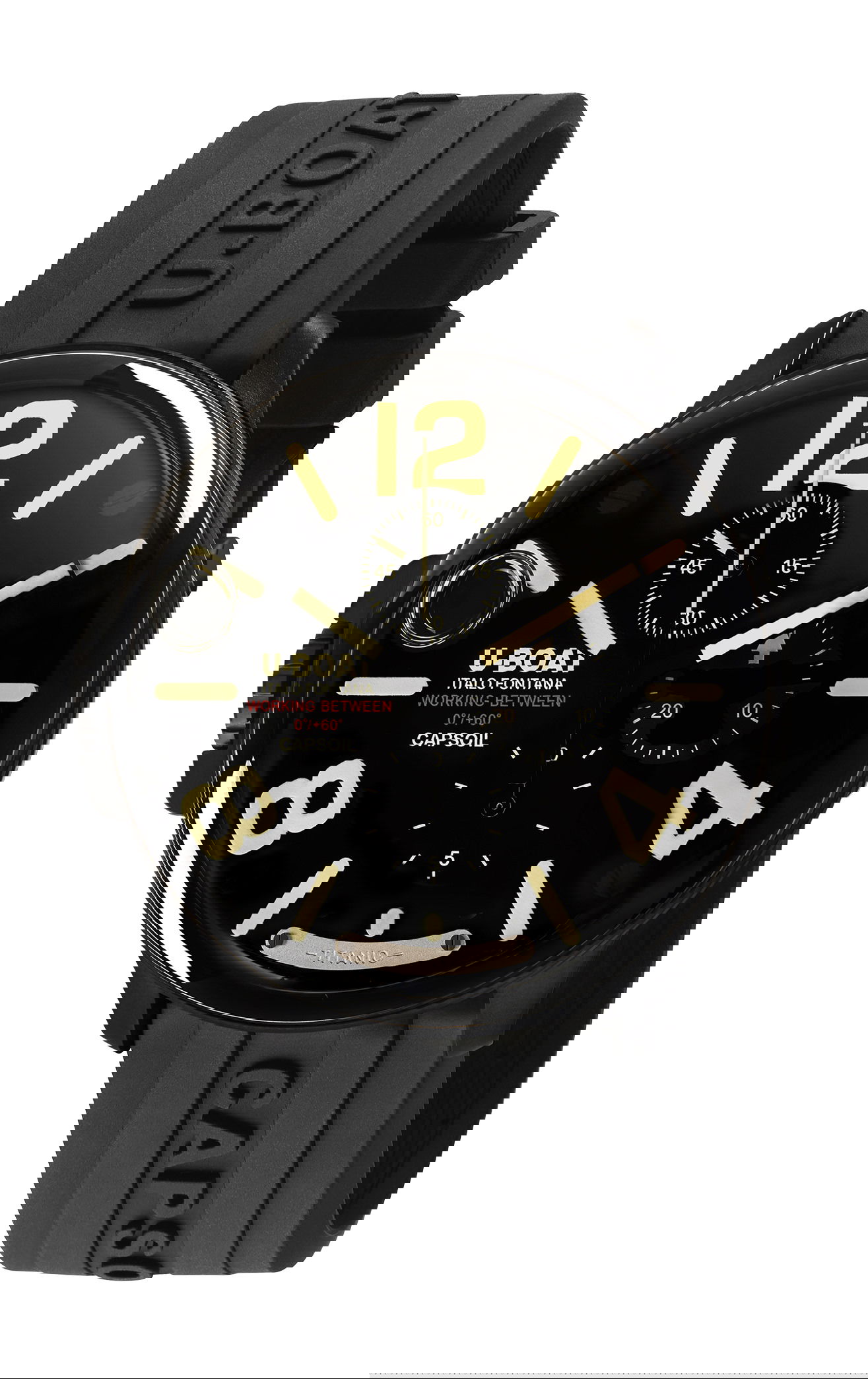 U Boat Capsoil Titanio DLC watch