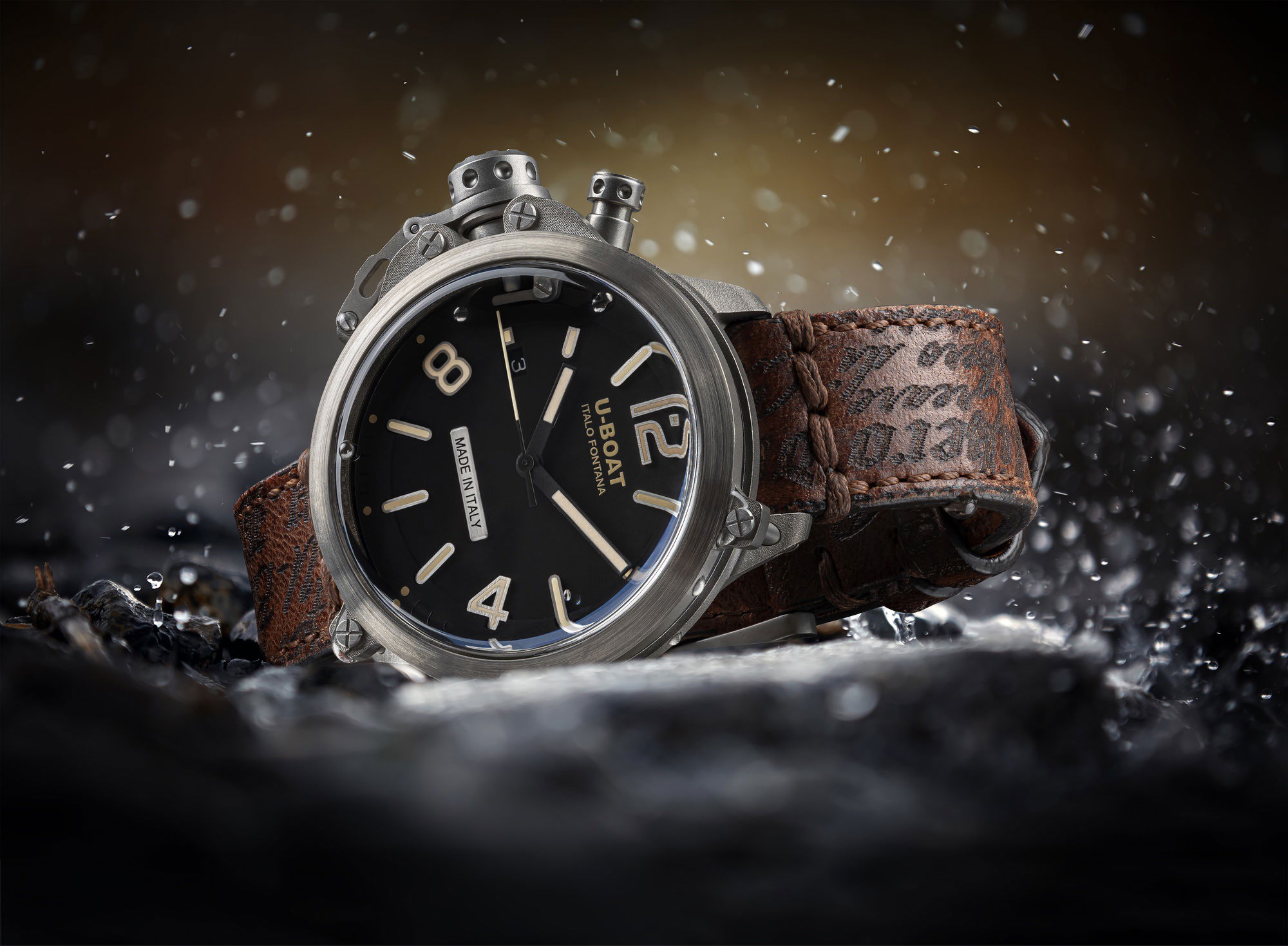 U-Boat Capsule 45 SS BK BE - View 3