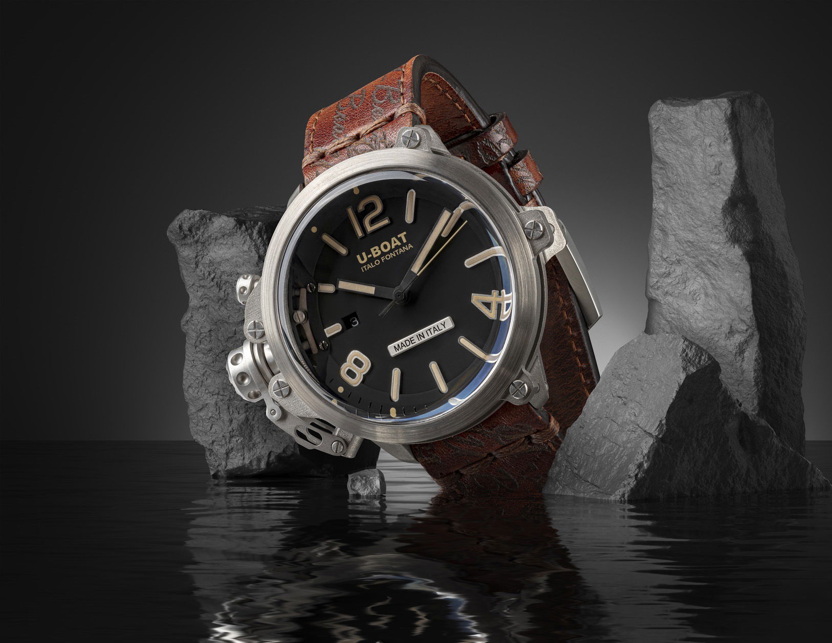 U-Boat Capsule 50 SS BK BE - View 2