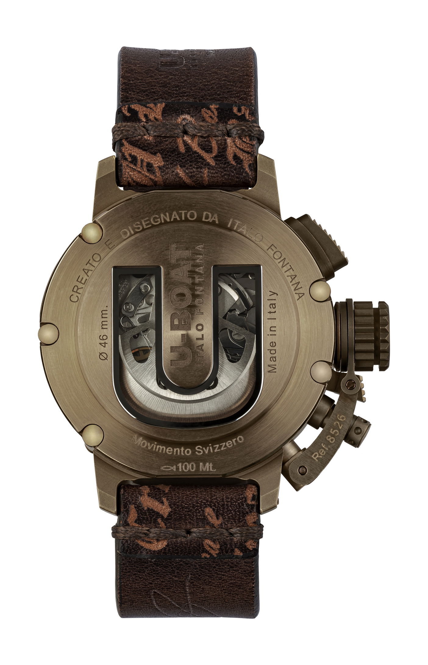 U-Boat Chimera 46 Sapphire Green Chrono Bronzo - View 2