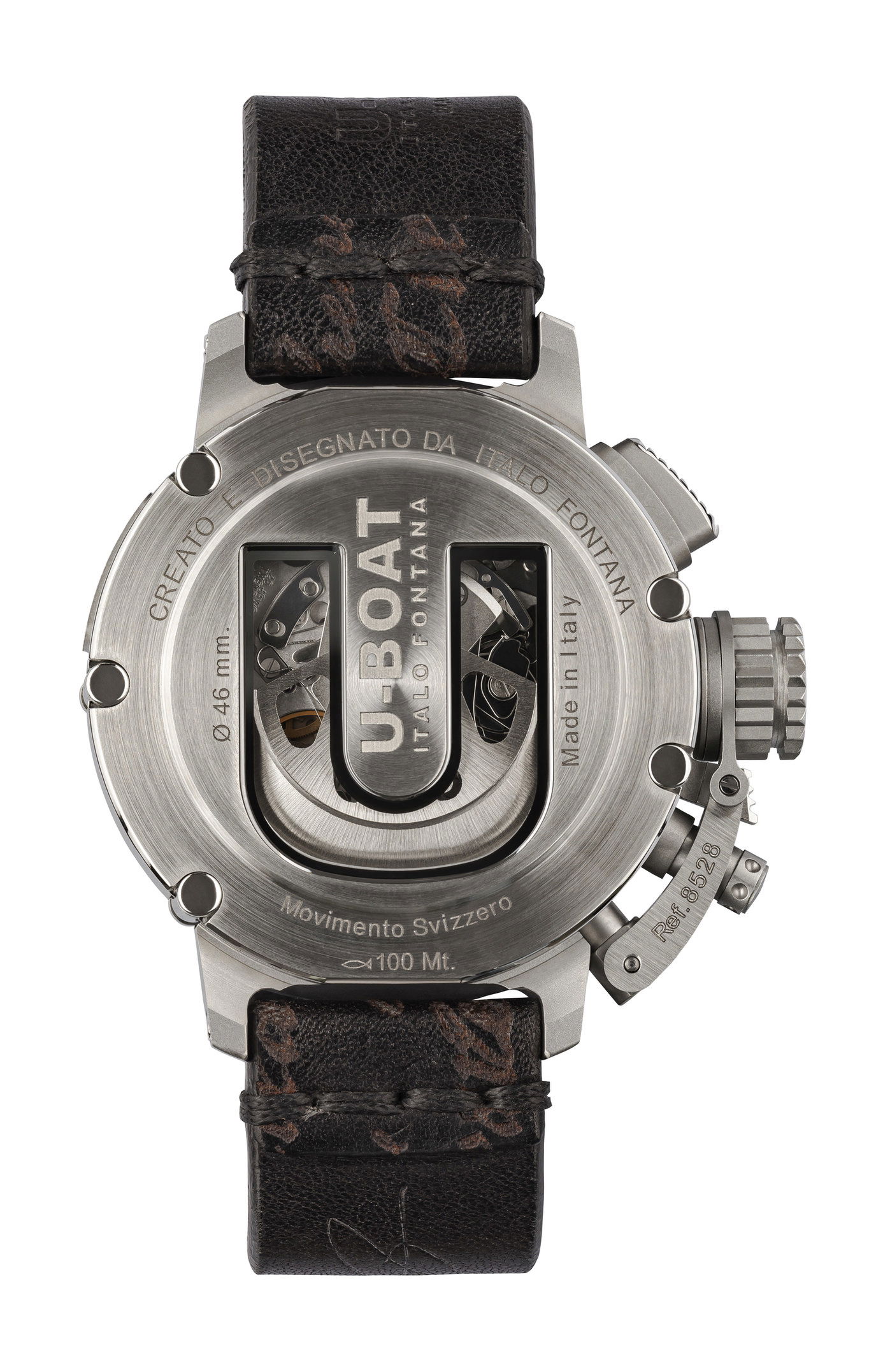 U-Boat Chimera 46 Sapphire Green Chrono SS - View 2