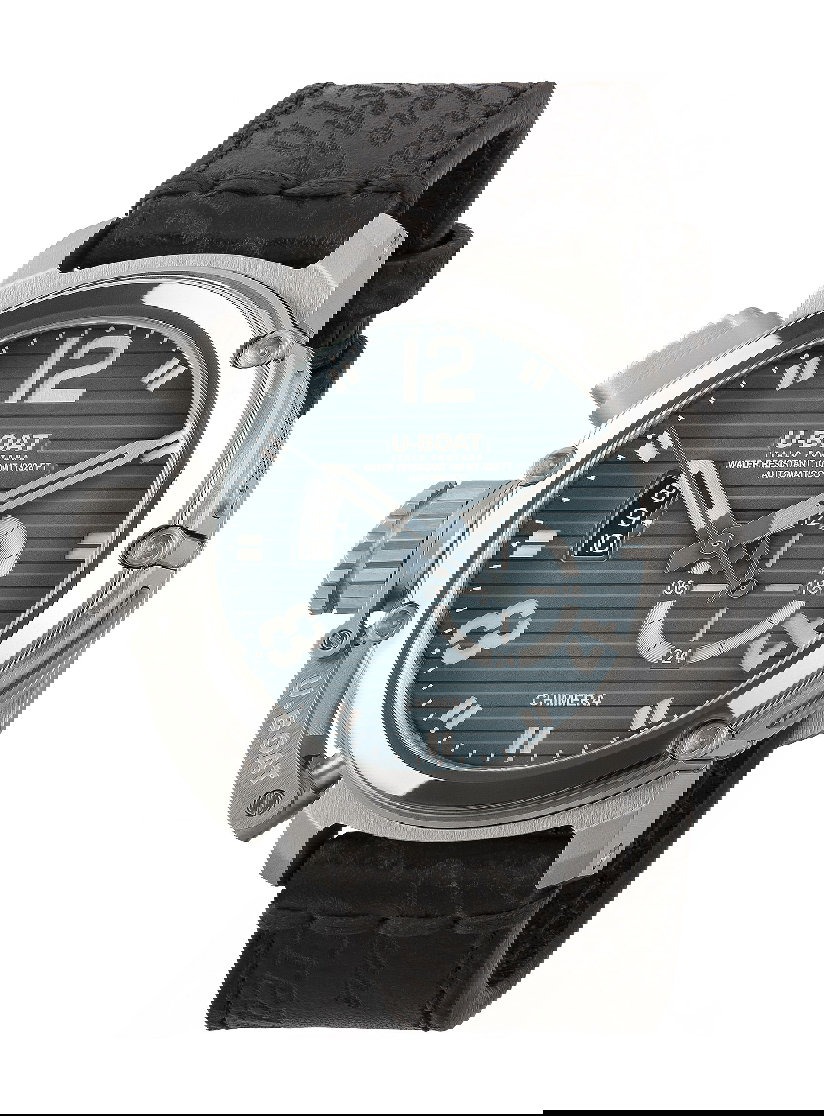 U-Boat Chimera 46 SS Blu luxury timepiece - detailed view