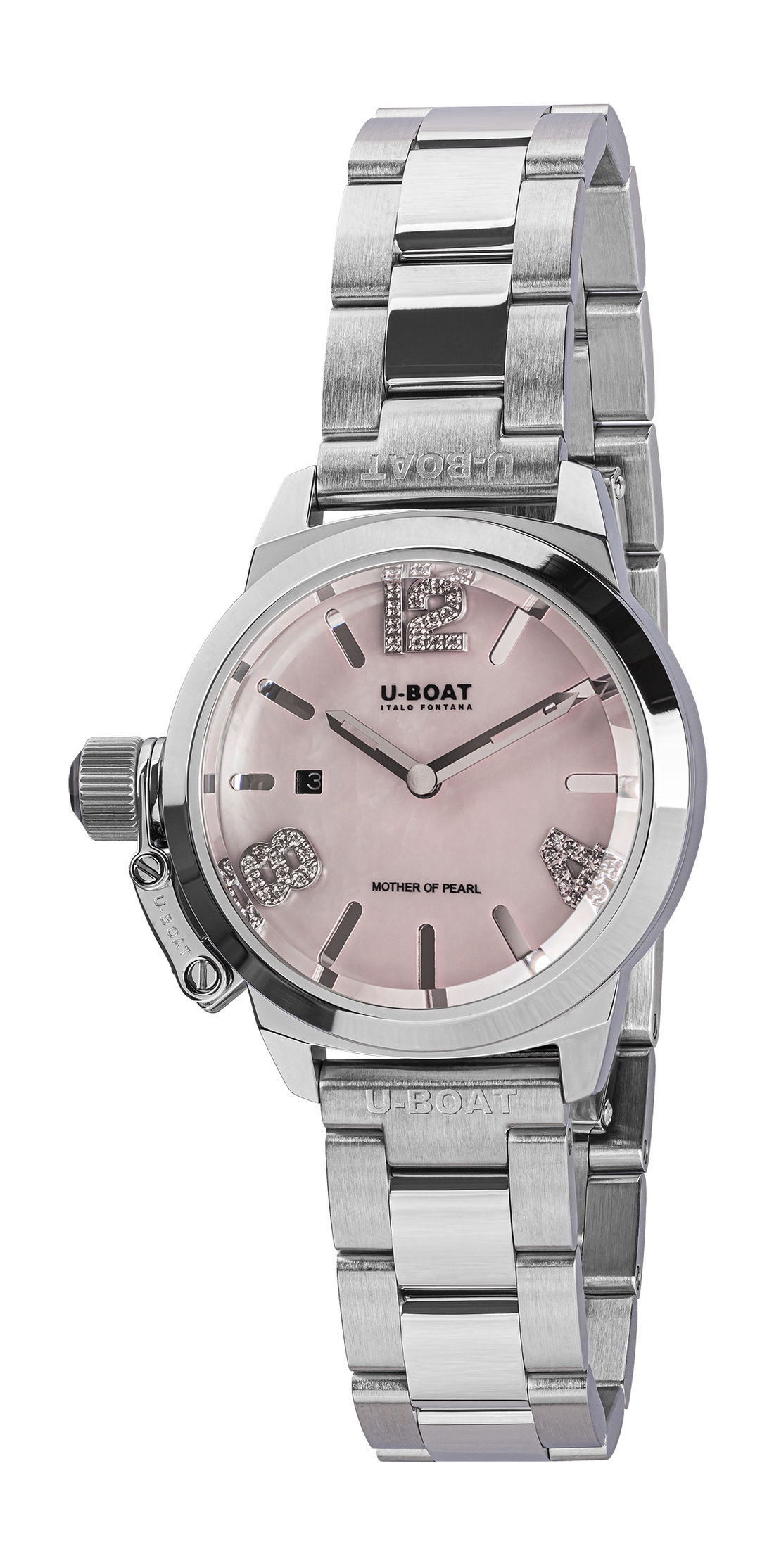 U-Boat Classico 30 Pink luxury timepiece - detailed view