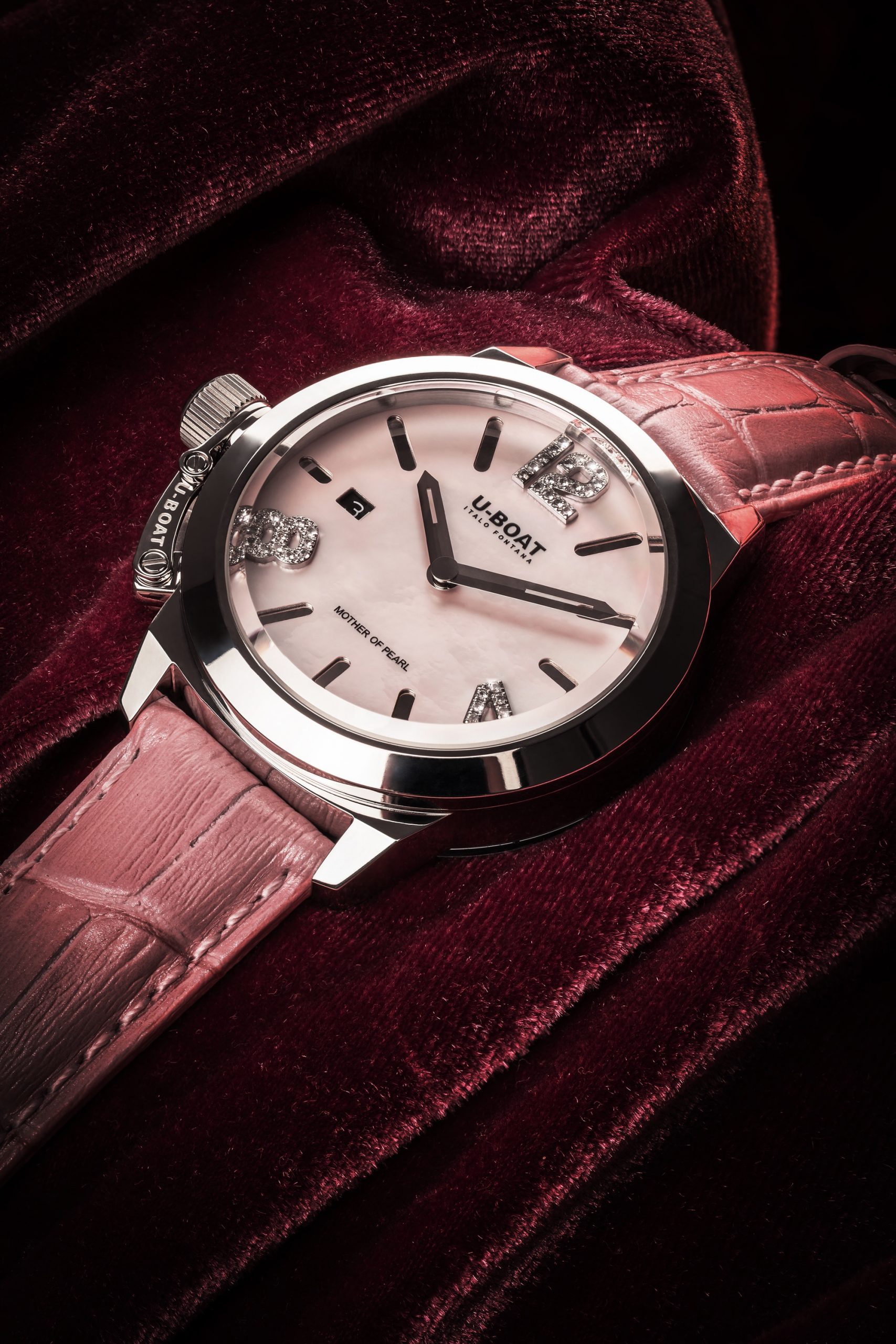 U-Boat Classico 38 Pink Mother Of Pearl - View 2