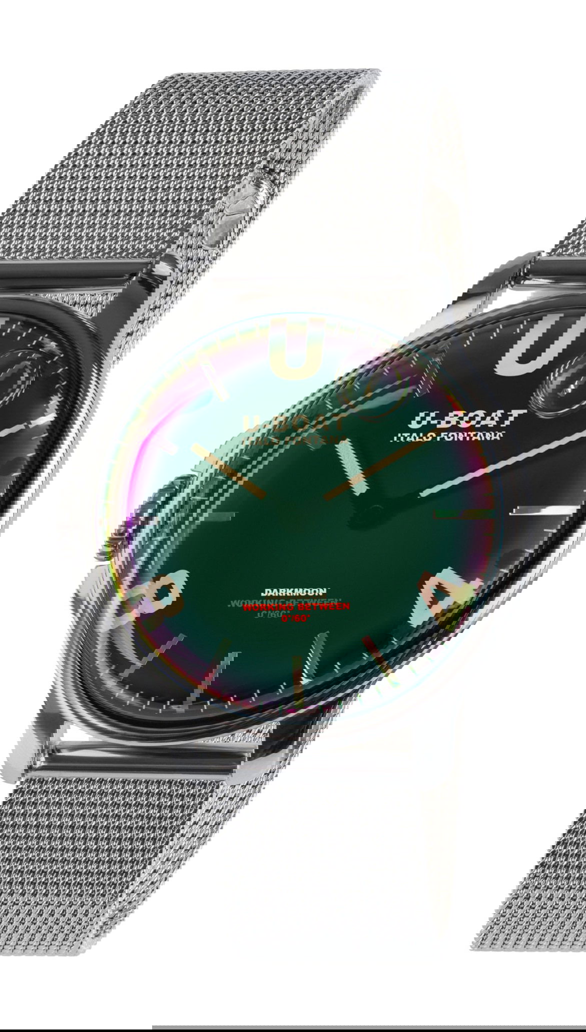 U-Boat Darkmoon 38 SS luxury timepiece - detailed view