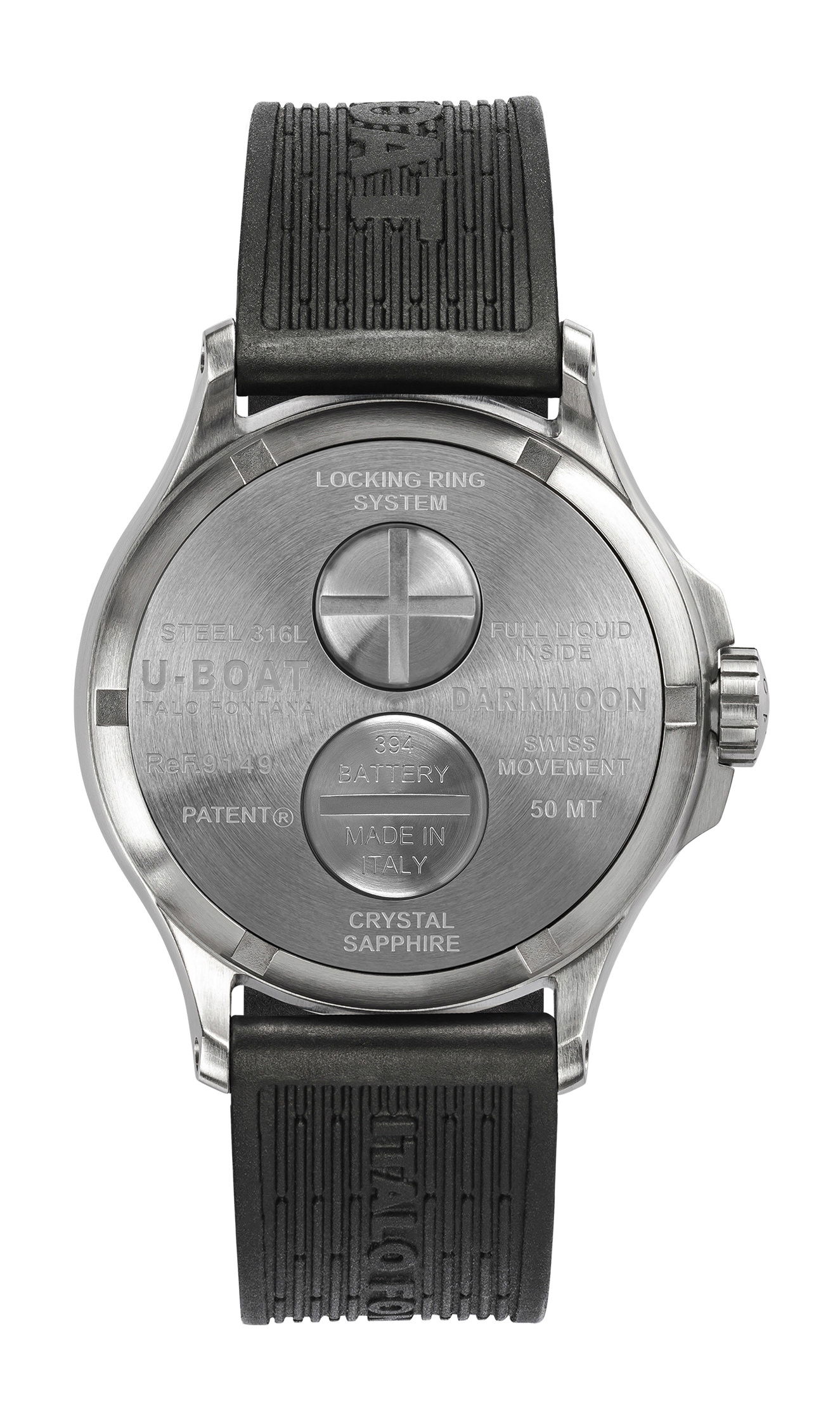 U-Boat Darkmoon 44 Grey SS - View 2
