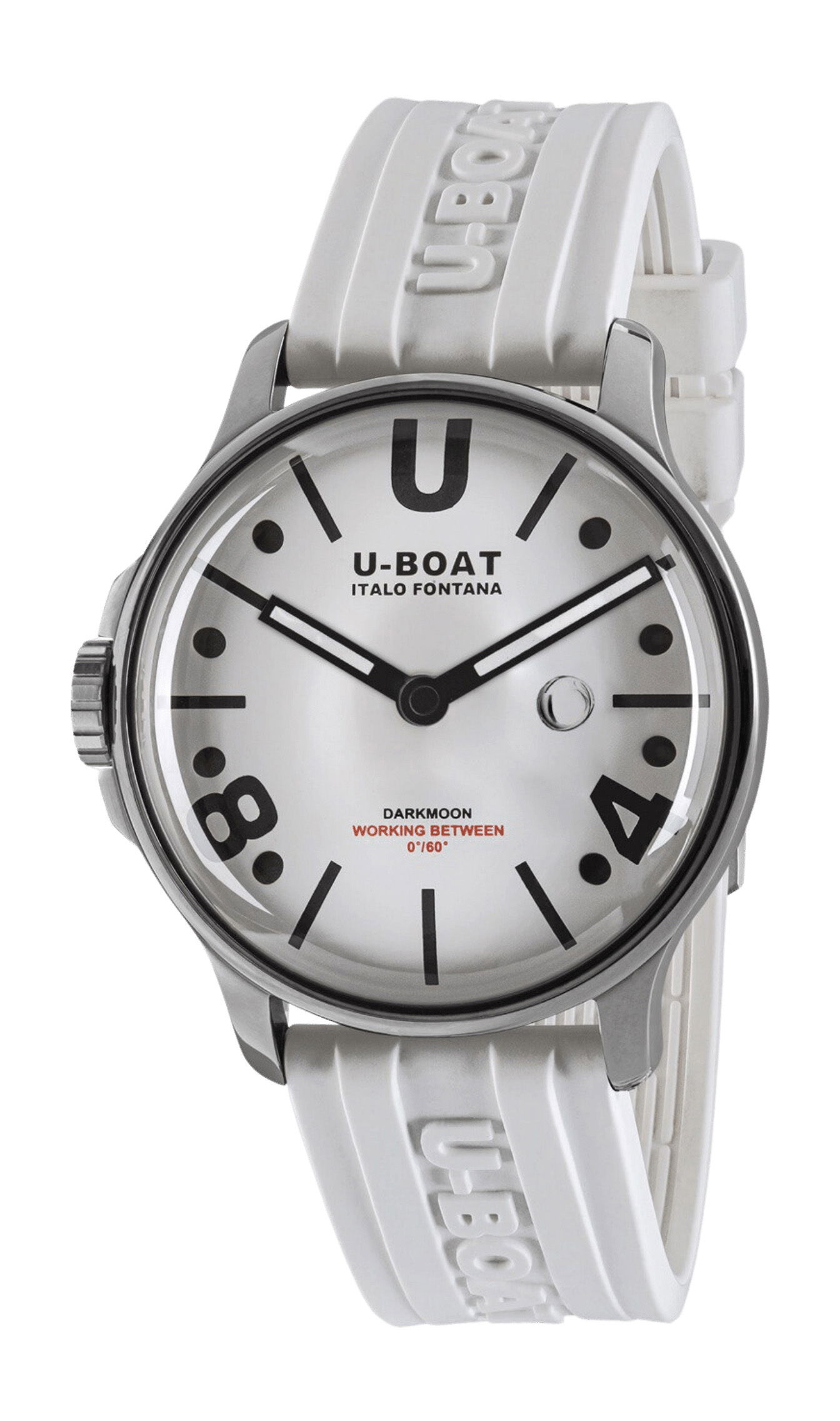 U-Boat Darkmoon 44 White luxury timepiece - detailed view