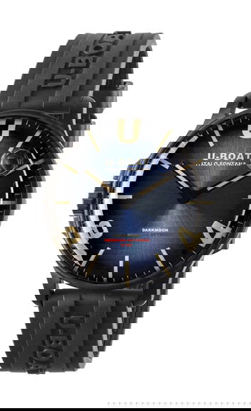 U-Boat Darkmoon 44 Blue IPB Soleil luxury timepiece - detailed view