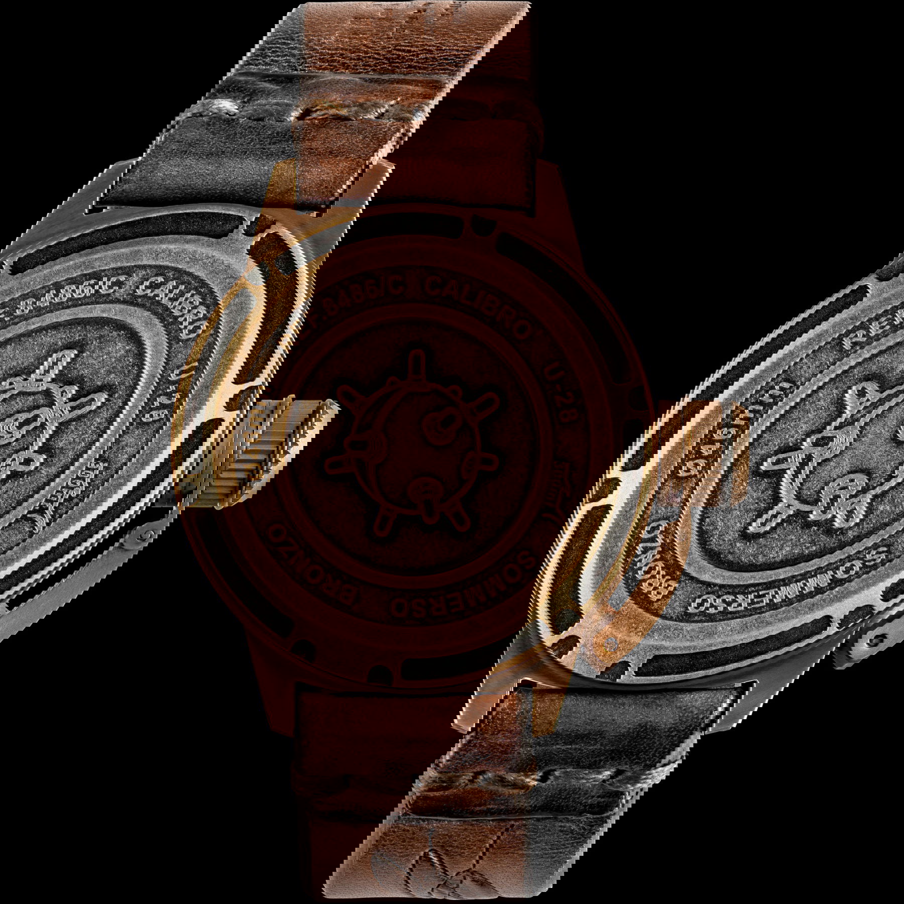 U-Boat Sommerso Bronze Ceramic Bezel - View 2