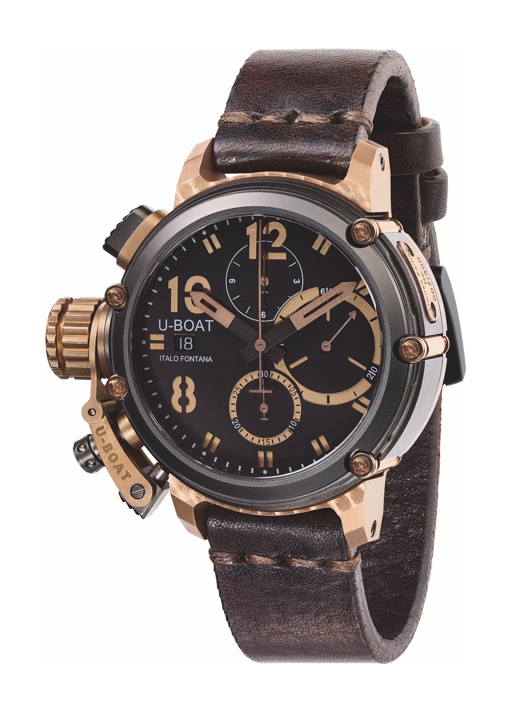 U-Boat Chimera 43Mm B And B Chrono luxury timepiece - detailed view