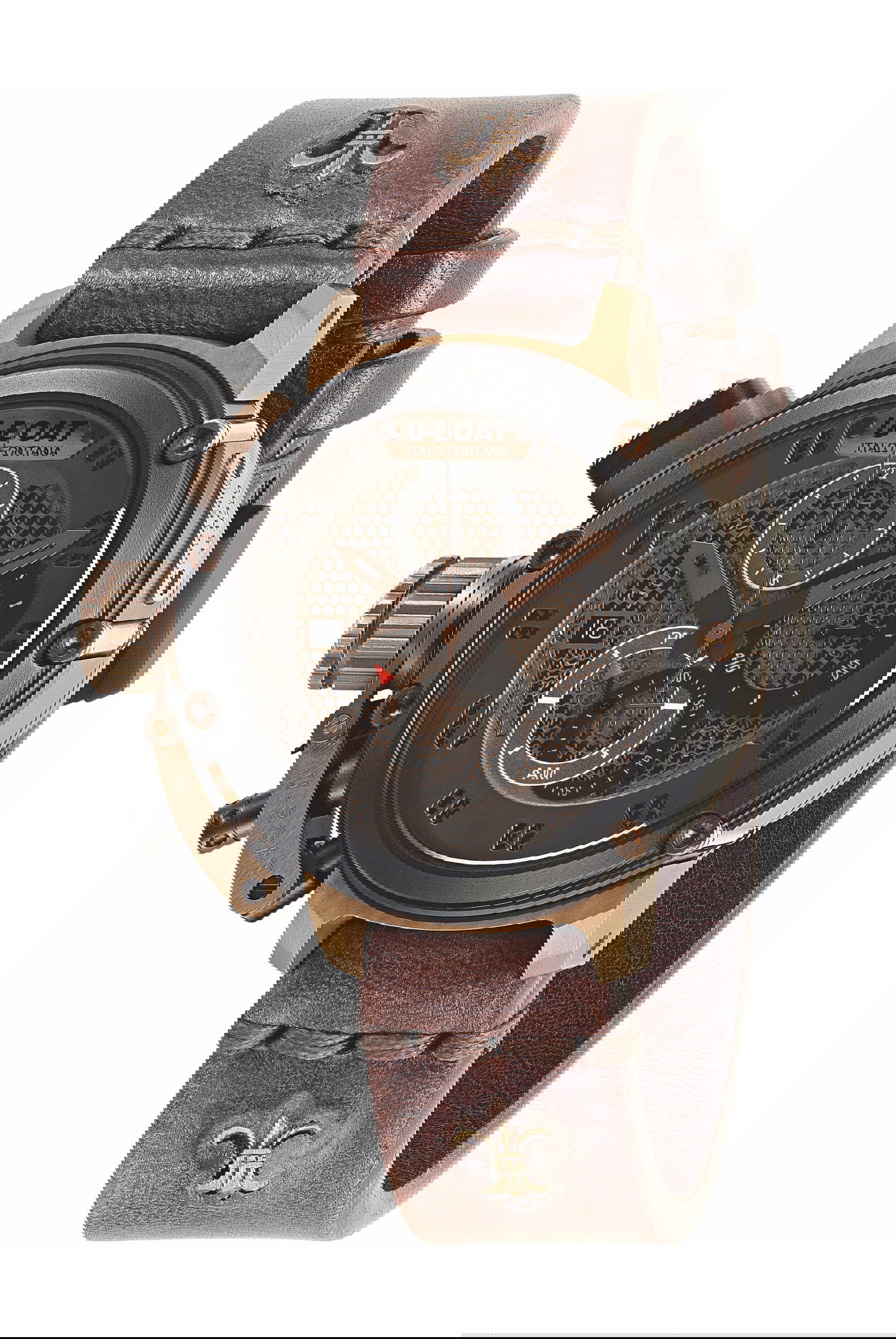 U-Boat Chimera 46 Net B & B luxury timepiece - detailed view