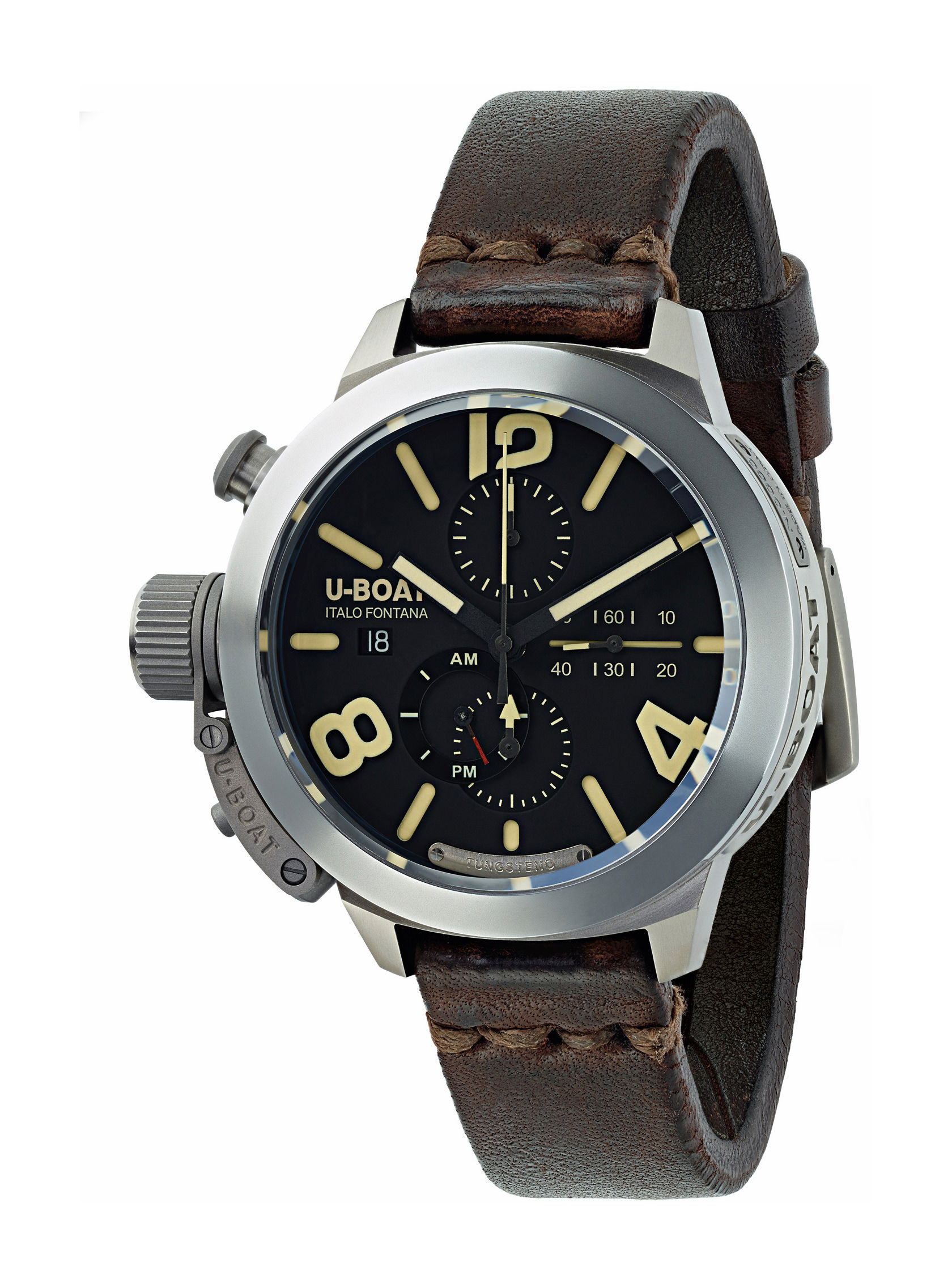 U-Boat Classico 45 Titanio Tungsteno CA BK luxury timepiece - detailed view